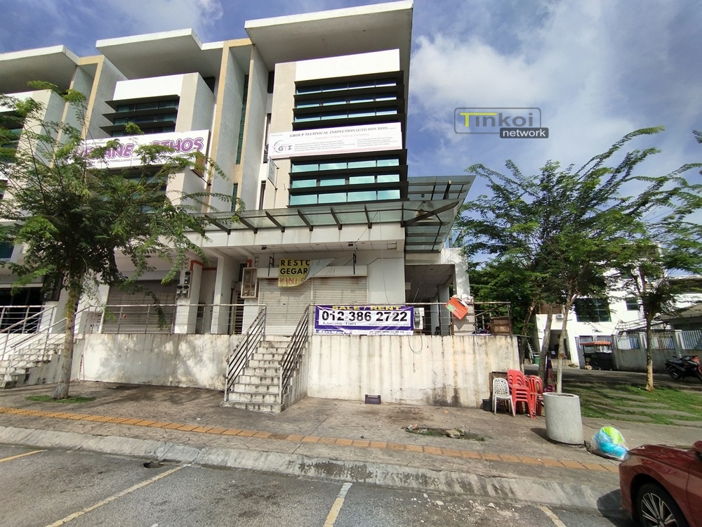 denai alam corner shop rent frontage opposite subway